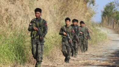 Chin National Defence Force fighters (Photo: CNDF)