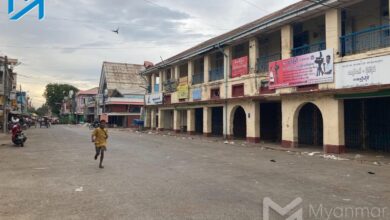 Sittwe’s Myoma market in May, 2023 (Photo: Myanmar Now)