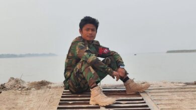 Moe Kyoe, leader of the Sadaung Moe Kyoe PDF, who was killed by an unknown group of assailants on October 5